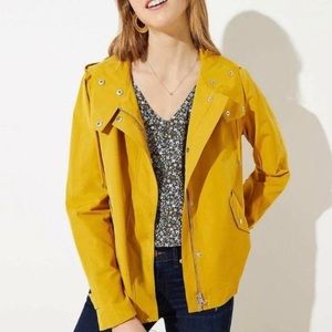 NWT Loft Modern Rain Coat - Mustard